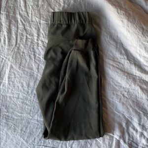 Green lululemon pants